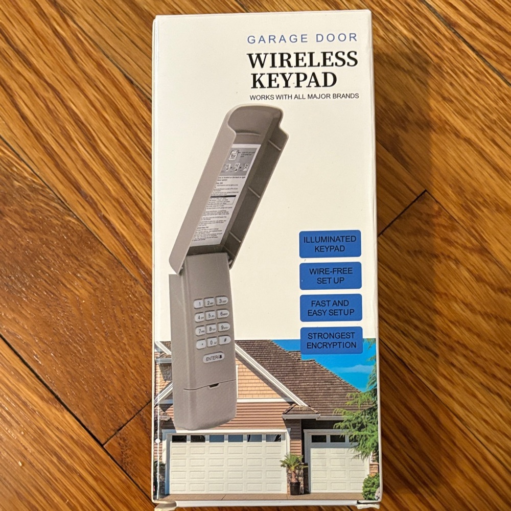 Wireless Garage Door Keypad- NIB